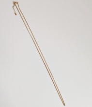 Load image into Gallery viewer, Long Silver Chain Necklace