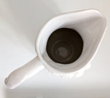 Load image into Gallery viewer, White Ceramic Jug with Fruit Design