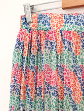 Load image into Gallery viewer, Multi Coloured Pleated Midi Skirt. Medium