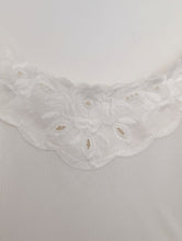 Load image into Gallery viewer, Vintage White Silky Camisole Size 20