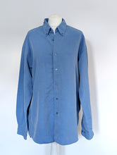 Load image into Gallery viewer, Blue Pierre Cardin Shirt. Size 22