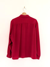 Load image into Gallery viewer, Magenta Pink Vintage Blouse. Size 18