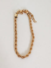 Load image into Gallery viewer, Gold Plated Rope Vintage Bracelet
