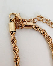 Load image into Gallery viewer, Gold Plated Rope Vintage Bracelet
