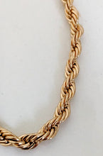 Load image into Gallery viewer, Gold Plated Rope Vintage Bracelet
