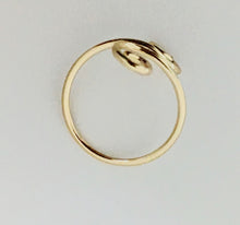 Load image into Gallery viewer, Thin Coil Gold Plated Ring. UK N / EU 53 / US 6.5
