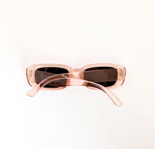 Load image into Gallery viewer, Peach Rectangle Sunglasses
