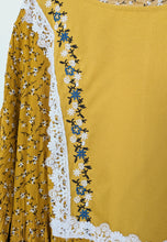 Load image into Gallery viewer, Yellow and Floral Dress. Size 20
