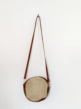 Load image into Gallery viewer, Round Wicker Shoulder Bag
