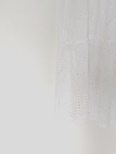 Load image into Gallery viewer, White Broderie Anglais Dress. Size 14
