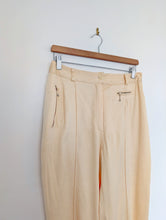 Load image into Gallery viewer, Pale Yellow Trousers. Size 12
