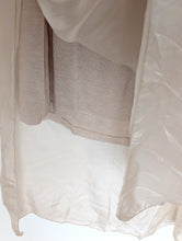 Load image into Gallery viewer, Cream Floaty Silk Dress. Medium
