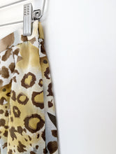 Load image into Gallery viewer, Cream, Brown and Yellow Culottes. Size 8
