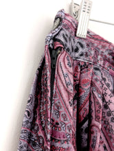 Load image into Gallery viewer, Purple Paisley Skirt. Size 20
