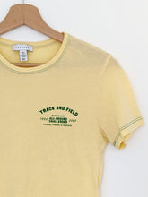 Load image into Gallery viewer, Yellow Retro Topshop T Shirt Size 8
