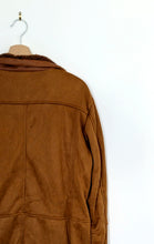 Load image into Gallery viewer, Vintage Brown Suede Coat. Size 16
