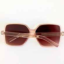 Load image into Gallery viewer, Oversized Peach Square Sunglasses

