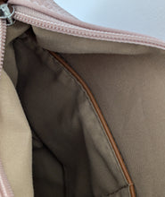 Load image into Gallery viewer, Pink Shoulder Bag with Brown Strap
