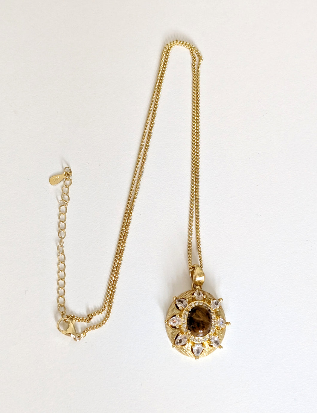 Gold Plated Necklace with Pendant